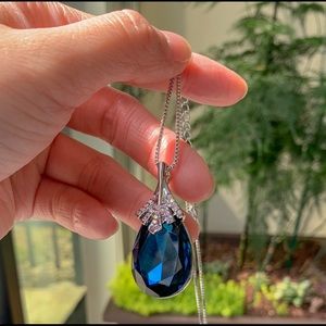 Swarovski Deep Blue Necklace